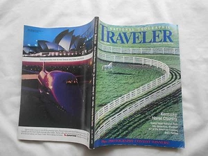 NATIONAL GEOGRAPHIC TRAVELER Magazine-MARCH/APRIL,1990-KENTUCKY HORSE COUNTRY - Picture 1 of 1