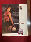 Gabrielle “Gabby” Reece for Dannon Light Yogurt 1999 Print Ad - Great To Frame!