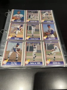 1991 Pacific Collection Nolan Ryan Complete Set 1-110 with Binder - Picture 1 of 5