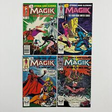 MAGIK 1-4 1 2 3 4 COMPLETE SERIES (1983, MARVEL COMICS)