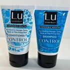 LU LatinUS Beauty Impossible Keratin Shampoo & Conditioner Control 1oz Each