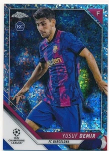 YUSUF DEMIR 2022 TOPPS CHROME SILVER DIAMOND REFRACTOR #62 SP RC ROOKIE #263/275 - Picture 1 of 2