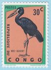 1963 Open Billed Bec Ouvert Stamp Congo Unused Postage African Birds Wildlife