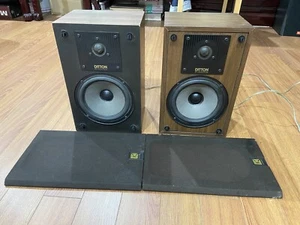 Pair Celestion Ditton 100 2 Way Bookshelf Speakers 8 Ohms 50W Made In England - Picture 1 of 12
