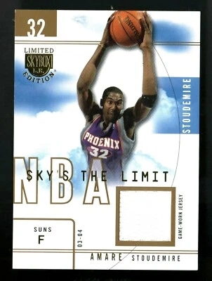 ЗОЛОТОЙ /10 SSP 2003 SKYBOX ОГРАНИЧЕННЫЙ ВЫПУСК AMARE STOUDEMIRE SKY'S ПРЕДЕЛ = 154= - Изображение 1 из 2