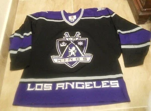 Vintage 90s Herren Starter x Los Angeles Kings Jersey Center Ice #3 Coat Arms 54R - Bild 1 von 9