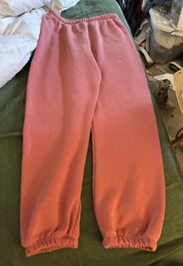 Perfect White Tee Stevie Easy Fleece Sweat Pants Women's Poppy Size: XS NWT - Picture 1 of 3