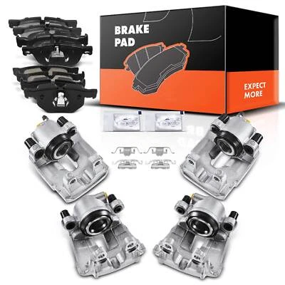 Pastilla de freno + pinza de cerámica para BMW X5 E70 07-13 F15 X6 E71/F16 10-19 delantera y trasera Foto 1 de 4