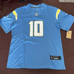 Maglia Justin Herbert Los Angeles Chargers blu uomo grande #10 - Foto 1 di 6