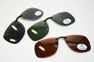 Clip Soleil / Rideau Soleil Clip Lunettes pour Change me Polarisant Neuf - Photo 1/4