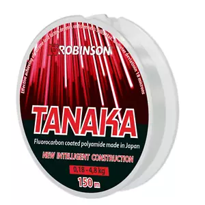 Robinson Tanaka Fishing Line Super Strong 0.181mm 150m Spool Fluorocarbon Coated - Picture 1 of 2