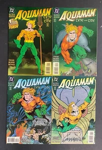 Aquaman: Time and Tide (1993) #'s 1 2 3 4 Completo En estado bastante bueno- (7.5) Set Peter David - Imagen 1 de 1