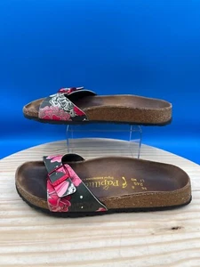 Birkenstock Papillio Women's Sz 7/EU38 Pink Floral Sandals - Picture 1 of 12