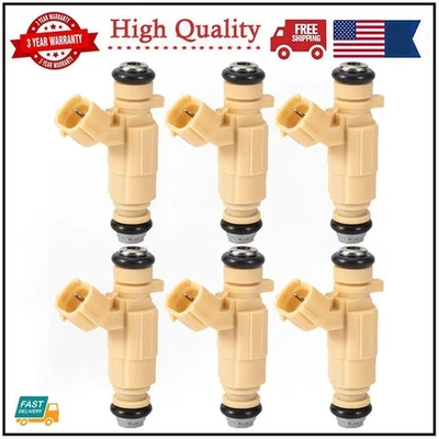 6pcs Fuel Injector 3531023600 For Hyundai Elantra Santa Fe & Kia Sportage Optima Foto 1 de 4