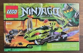 LEGO NINJAGO 9447 Lasha's Bite Cycle Instruction Manual Only