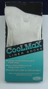 Cool Max 1243 Lycra Sock Liners For Sizes 9 thru 11 - Picture 1 of 2