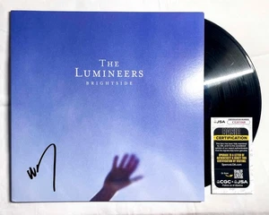 Wesley Schultz Signed THE LUMINEERS BRIGHTSIDE Vinyl Album Record JSA - Picture 1 of 5