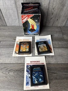 LOT~ Commodore Atari KRAFT STARMASTER Joystick Controller. w/3 Atari Games. - Picture 1 of 10