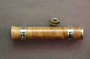 FLY ROD REEL SEAT Curly Maple 11321 Double Slide Band (or Uplock) - Picture 1 of 8