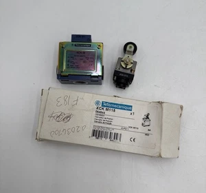Interruptor de límite cuerpo de metal cabezal giratorio con palanca de rodillo - Imagen 1 de 5