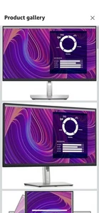 Dell P2723D 27" QHD LED IPS Monitor - 5 ms - HDMI / DP - TAA Compliant - Picture 1 of 7