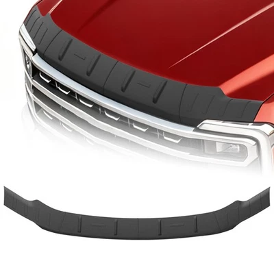 Fits 2023-2024 Ford F250 F350 F-450 Hood Protector Shield Deflector Matte Black - Image 1 of 4