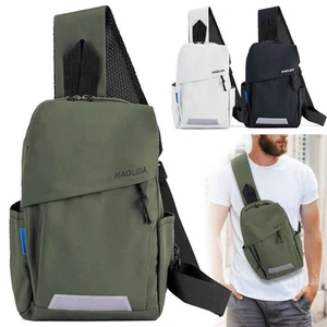 Bolso Bandolera Bolso de Pecho Mochila de Viaje Deportiva Bandolera Bolso de Mano Paquete de Hombro - Imagen 1 de 15