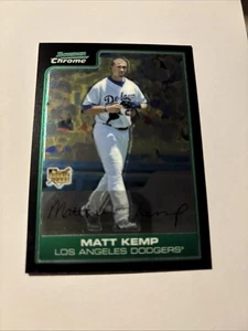 2006 Bowman Draft Picks & Prospects #BDP1 Matt Kemp Chrome LA Dodgers Rookie RC - Picture 1 of 2