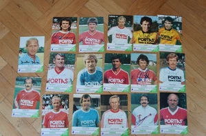 17 Autogrammkarten Portas DFB WM Seeler Köln Eintracht Frankfurt - Bild 1 von 3