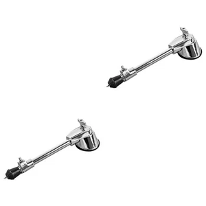 2 Count Drum Leg Stand Set Accessories Kick Support Accessory Part - Picture 1 of 12