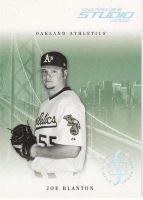2005 Studio Proofs Silver #206 Joe Blanton /100 - NM - Image 1 of 2