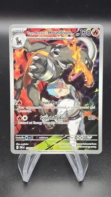 Pokemon TCG Team Rocket's Houndoom 191/182 Sv10 Destined Rivals IR - Image 1 of 2