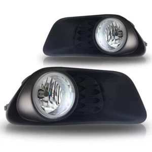 Halogen Fog Light Kit With Clear Lens Fits 2011-2020 Dodge Grand Caravan - Picture 1 of 7