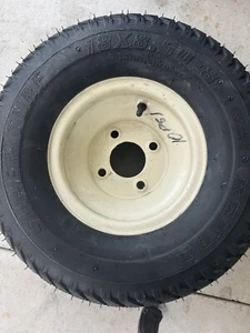 OEM Cub Cadet RZT-42 Rear Rim Wheel & Tire Assembly 18x8.50-8 634-04127 RZT - Picture 1 of 5