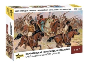 Carthagenian Numidian Cavalery III-I B.C.	8031 Zvezda 1:72 NEW 2025 - Picture 1 of 1