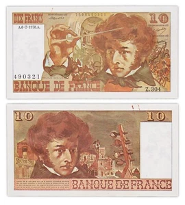 10 Francs 1978 Frankreich [ SUP / XF ] Berlioz - P150c (Z.304) 490321 - Bild 1 von 2