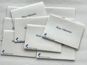 LOT 10 Vintge 1987 Sitmar Cruises Ship Photo Memories picture holder paper folio - Foto 1 di 6