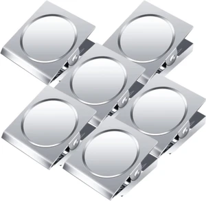 6er Pack Magnetclips Edelstahl Magnetclip, Clipmagnete Best for House - Bild 1 von 11