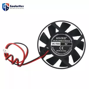 6015 Round Dual Ball Bearing 24V/12V/5V Brushless DC Fan for Efficient Cooling - Picture 1 of 4