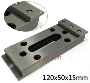 CNC Wire EDM Fixture Board Stainless Steel Jig 120x50x15mm For Clamping Leveling - Picture 1 of 5
