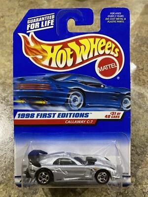Hot Wheels 1998 primeras ediciones Callaway C-7 Foto 1 de 3