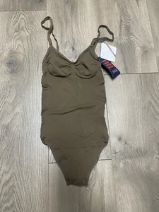 HerSlims Shapewear Tummy Control Bodysuit - Brown - Size Small/medium - Bild 1 von 8