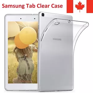 Premium Clear Case Cover For Samsung Galaxy Tab - ALL MODELS AVAILABLE - Picture 1 of 7