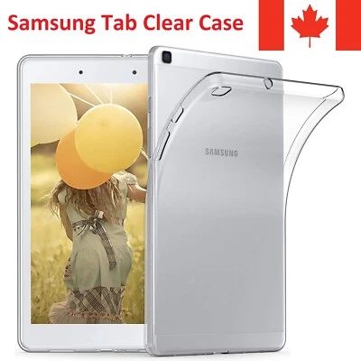 Clear TPU Cover Case For Samsung Galaxy Tab - ALL MODELS AVAILABLE - Image 1 of 4