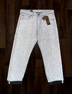 *EXTREMADAMENTE RARO* Talla 34x30 - Pantalones de mezclilla LEVIS para hombre 501 FOTO ILUMINADOS reflectantes TOTALMENTE NUEVOS - Imagen 1 de 11