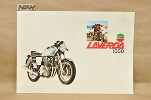 Vintage Laverda 1000 Motorcycle Brochure Poster NOS 1974 Dealer Sales Spec Sheet - Picture 1 of 6