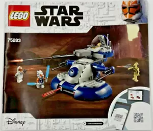 INSTRUCTIONS ONLY - LEGO Star Wars: Armored Assault Tank (AAT) (75283) - Picture 1 of 2
