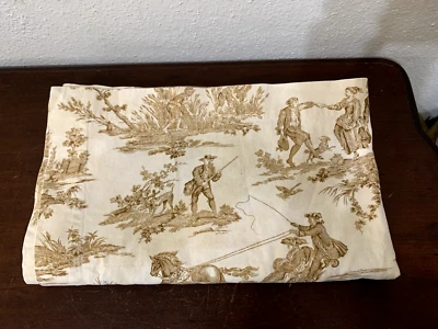Williams Sonoma French Country Toile 68 x 90" Mantel Algodón Italia Foto 1 de 4
