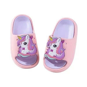 Kids Cute Slides Cartoon Animal Shower Sandals Girls Boys Slip-On Slippers for - Picture 1 of 6