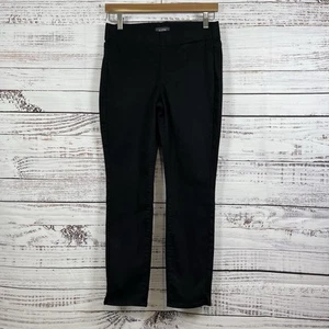 NYDJ Pants Womens Size 2 Black Pull On Skinny Crop Ankle - Picture 1 of 9